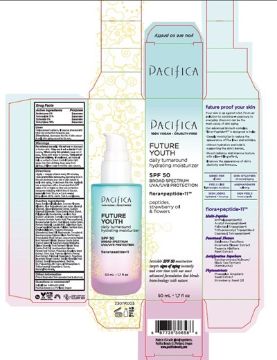 Future Youth Daily Turnaround Hydrating Moisturizer Spf 50 Label (Future Youth Daily Turnaround Hydrating Moisturizer Spf 50)